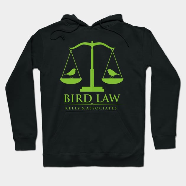 bird law Hoodie by ilvms